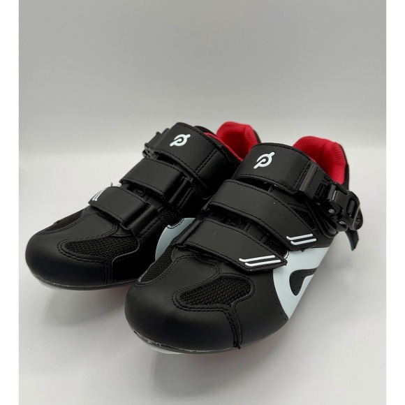 Red Shoes - Peloton Cycling Shoes Black Red Womens Size 8 Excellent Condition